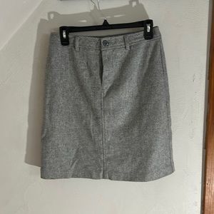 J crew wool skirt
